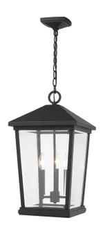 Beacon Three Light Outdoor Chain Mount Ceiling Fixture in Oil Rubbed Bronze (224|568CHXL-ORB)