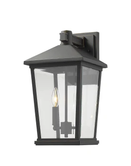 Beacon Two Light Outdoor Wall Sconce in Oil Rubbed Bronze (224|568B-ORB)