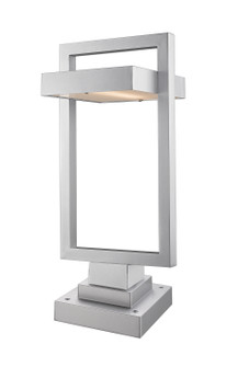 Luttrel LED Outdoor Pier Mounted Fixture in Silver (224|566PHBS-SQPM-SL-LED)