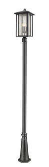 Aspen Three Light Outdoor Post Mounted Fixture in Black (224|554PHXLR-519P-BK)