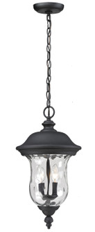 Armstrong Two Light Outdoor Chain Mount Ceiling Fixture in Black (224|533CHM-BK)