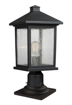 Portland One Light Outdoor Pier Mounted Fixture in Oil Rubbed Bronze (224|531PHMR-533PM-ORB)
