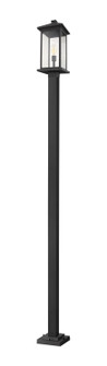 Portland One Light Outdoor Post Mounted Fixture in Black (224|531PHBXLS-536P-BK)