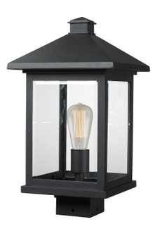Portland One Light Outdoor Post Mount Fixture in Black (224|531PHBS-BK)