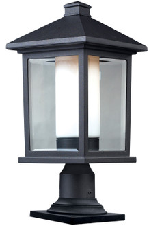 Mesa One Light Outdoor Pier Mounted Fixture in Black (224|523PHB-533PM-BK)
