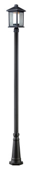 Mesa One Light Outdoor Post Mounted Fixture in Black (224|523PHB-519P-BK)