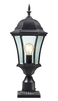 Wakefield One Light Outdoor Pier Mounted Fixture in Black (224|522PHM-BK-PM)