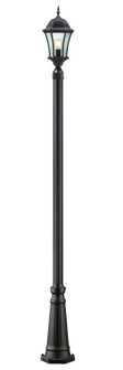Wakefield One Light Outdoor Post Mounted Fixture in Black (224|522PHM-519P-BK)