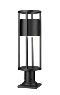 Luca LED Outdoor Pier Mounted Fixture in Black (224|517PHM-533PM-BK-LED)