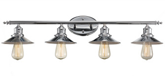 Griswald Four Light Vanity Bar in Polished Chrome (110|20514 PC)