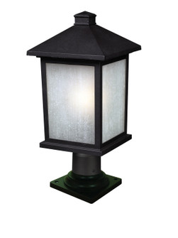 Holbrook One Light Outdoor Pier Mount in Black (224|507PHB-533PM-BK)