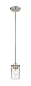 Beckett One Light Pendant in Brushed Nickel (224|492MP-BN)