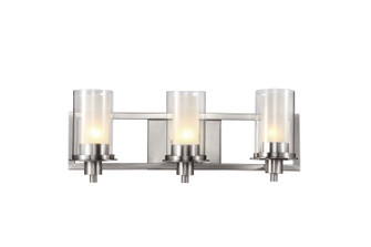 Odyssey Three Light Vanity Bar in Brushed Nickel (110|20043)