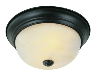 Browns Two Light Flushmount in Rubbed Oil Bronze (110|13618 ROB)