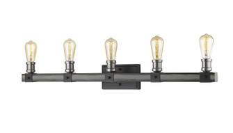 Kirkland Five Light Vanity in Ashen Barnboard (224|472-5V-ABB)