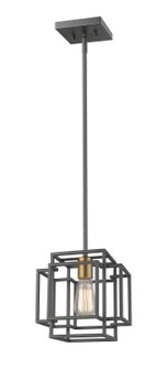 Titania One Light Pendant in Bronze + Olde Brass (224|454MP-BRZ-OBR)