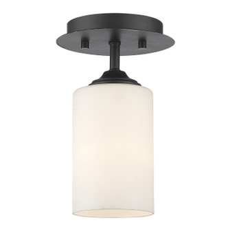 Bordeaux One Light Flush Mount in Bronze (224|435F1-BRZ)