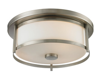 Savannah Two Light Flush Mount in Brushed Nickel (224|412F14)