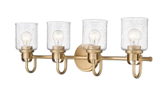 Kinsley Four Light Vanity in Heirloom Gold (224|340-4V-HG)