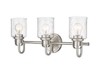 Kinsley Three Light Vanity in Brushed Nickel (224|340-3V-BN)