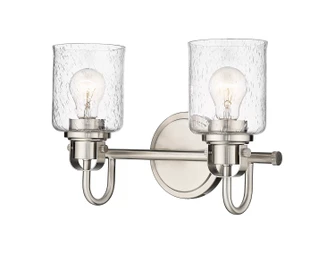 Kinsley Two Light Vanity in Brushed Nickel (224|340-2V-BN)
