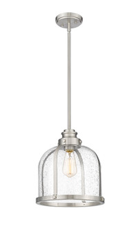 Burren One Light Pendant in Brushed Nickel (224|337P12BN)