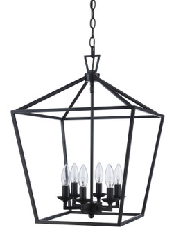 Lacey Six Light Pendant in Rubbed Oil Bronze (110|10266 ROB)