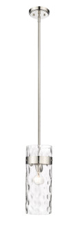 Fontaine One Light Pendant in Polished Nickel (224|3035P6-PN)