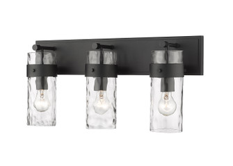 Fontaine Three Light Vanity in Matte Black (224|3035-3V-MB)