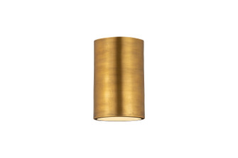 Harley One Light Flush Mount in Rubbed Brass (224|2302F1-RB)