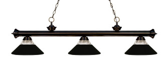 Riviera Three Light Billiard in Bronze (224|200-3BRZ-RMB)