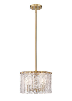 Glacier Three Light Pendant in Modern Gold (224|1943P12-MGLD)