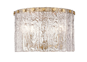 Glacier Three Light Flush Mount in Modern Gold (224|1943F12-MGLD)