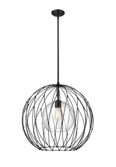 Elle One Light Pendant in Matte Black (224|1940P24-MB)