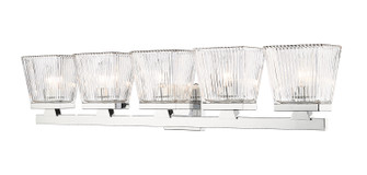 Astor Five Light Vanity in Chrome (224|1936-5V-CH)