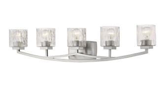 Zaid Five Light Vanity in Brushed Nickel (224|1929-5V-BN)