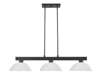 Cobalt Three Light Billiard in Matte Black (224|152MB-DWL14)