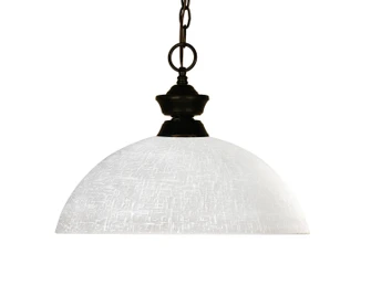 Riviera One Light Pendant in Bronze (224|100701BRZ-DWL14)