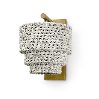 Veranda Wall Sconce in Whitewash Ant Brass (515|2752-53)