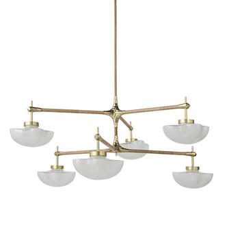 Cicero Chandelier in Champagne Brass (515|2691-79)