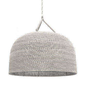 Green Oaks Three Light Pendant in Nickel /White (515|2411-03)