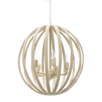 Madera Five Light Chandelier in Cream (515|2409-79)