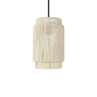 Everly One Light Outdoor Pendant in Charcoal (515|2398-79)
