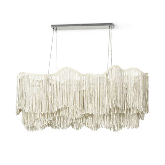 Elena Six Light Chandelier in Brushed Nickel Plated (515|2331-79)
