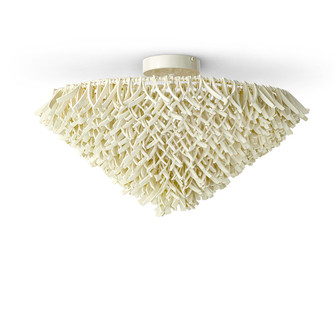 Cadiz Two Light Semi Flush Mount in Cream (515|2257-79)