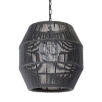 Tanner One Light Outdoor Pendant in Black (515|2049-79)