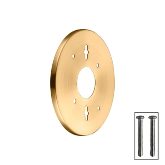 Franklin Restoration Universal Vanity Plate in Satin Gold (405|BP-5-SG)