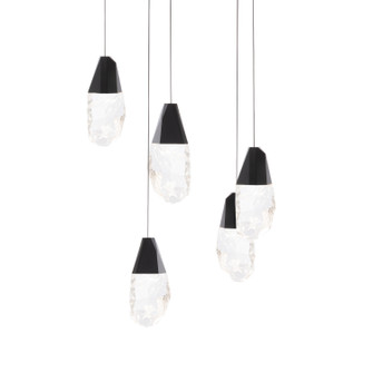 Martini Five Light Pendant in Black (529|BPD20205OH-BK)