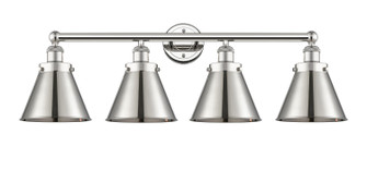 Edison Four Light Bath Vanity in Polished Nickel (405|616-4W-PN-M13-PN)