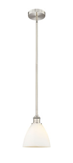 Edison One Light Mini Pendant in Brushed Satin Nickel (405|616-1S-SN-GBD-751)